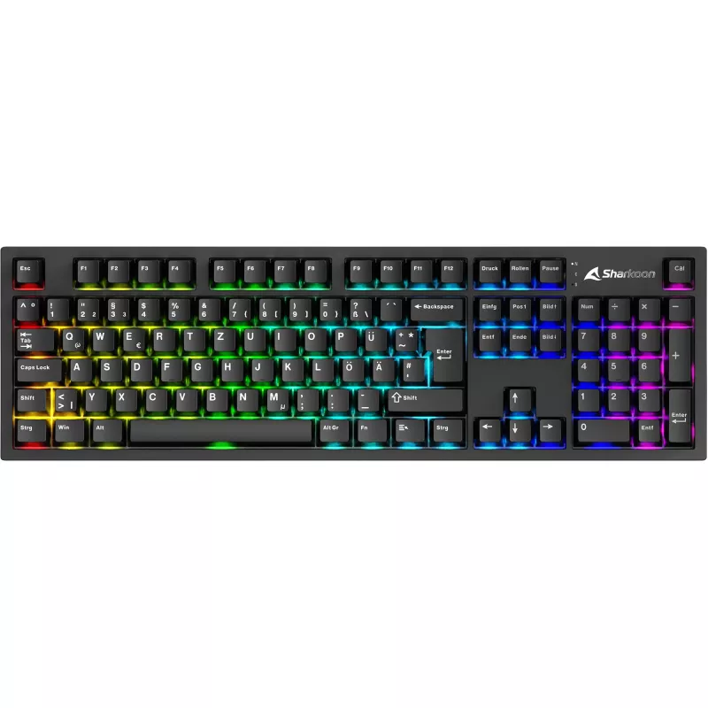 Tastiera meccanica Sharkoon OfficePal KB70W — switch lineari, layout tenkeyless