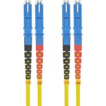 Cavo patch in fibra ottica helos E2000/E2000 duplex 9/125µm OS2 0,5 m