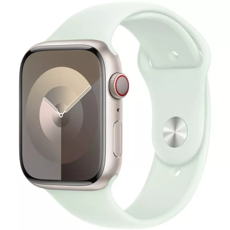 Cinturino Apple 45 mm Soft Mint Sport S/M – comodo, leggero, resistente