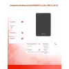 Case per HDD/SSD SAVIO AK-65 nero 2,5 pollici SATA USB 3.0 5 Gbit/s Micro-USB