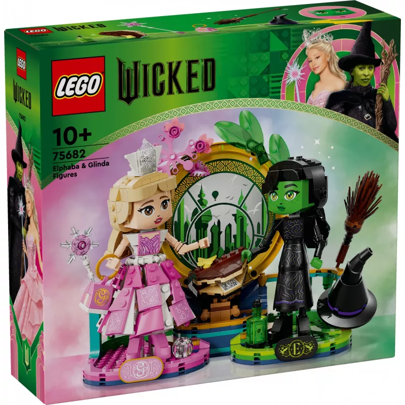 LEGO Wicked Figure Elphaba e Glinda 75682 – set di minifigure da collezione