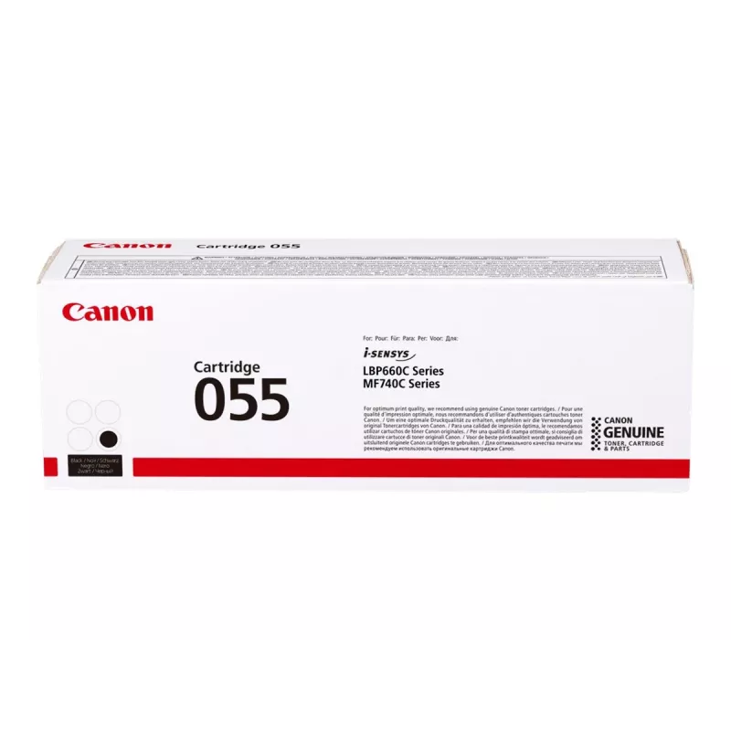 Cartuccia toner Canon 055 1 pezzo originale nero