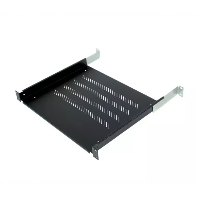 Ripiano 19 pollici Triton RAB-UP-550-A4 1U 550 mm 80 kg plastica nero