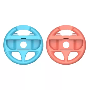 Volante mod Subsonic confezione da 2 volanti per Switch & Switch 2 rosso turchese