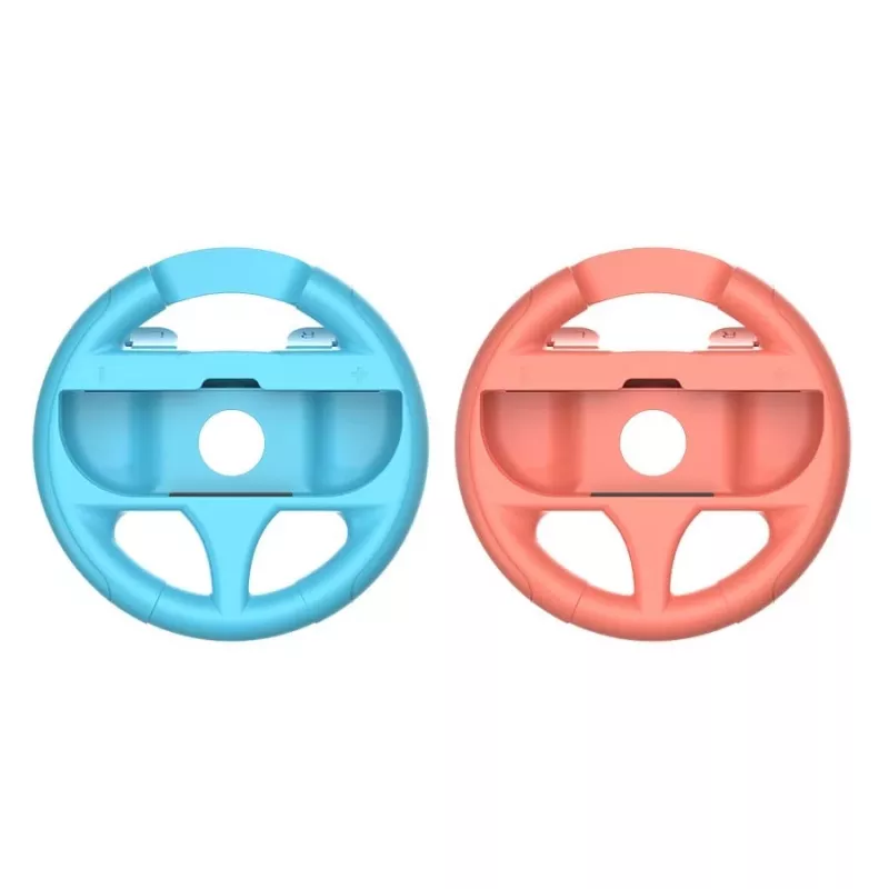 Volante mod Subsonic confezione da 2 volanti per Switch & Switch 2 rosso turchese