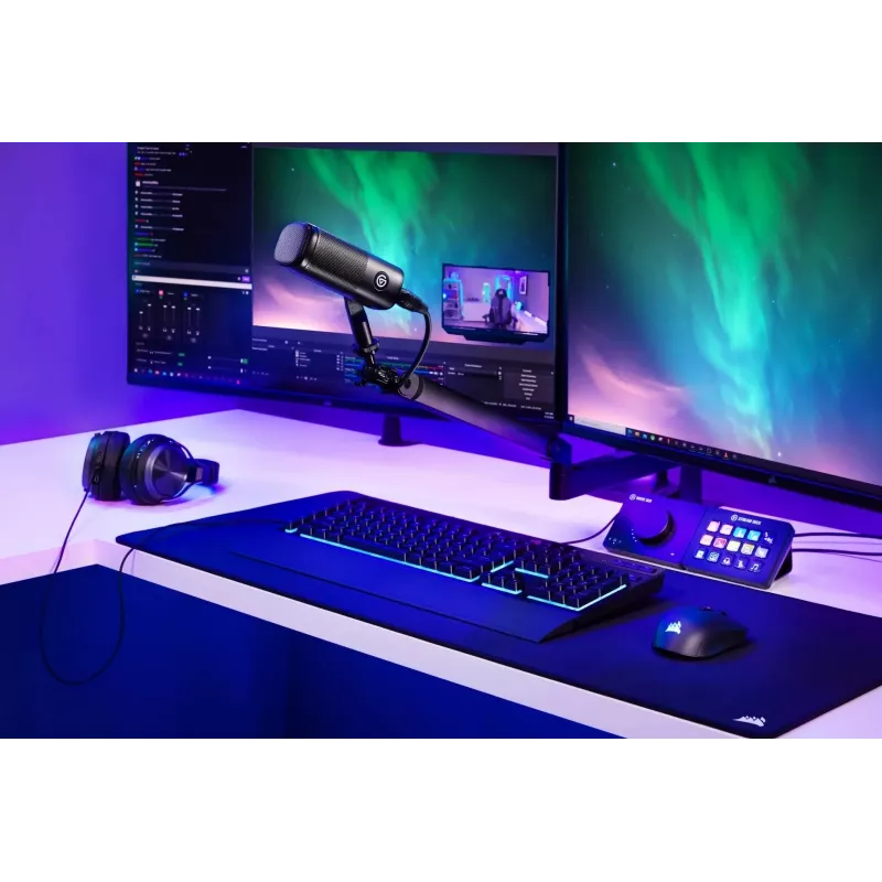 Microfono per PC Elgato Wave DX nero