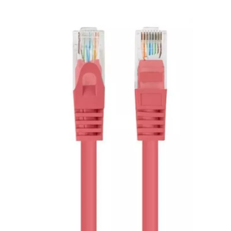 Lanberg PCU5-20CC-0300-R Cavo patch Cat.5e UTP, 3 m, Rosso, confezione da 10