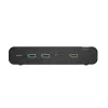 Belkin F1DN204KVM-UNN4 Universal Secure Dual-Head 4P switch KVM desktop