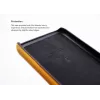 Guscio posteriore per cellulare VixFox per iPhone 7/8 Plus, giallo senape, copertura protettiva rigida