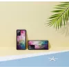 Custodia protettiva iKins per Samsung Galaxy Note 20 – motivo fiori d'acqua nero