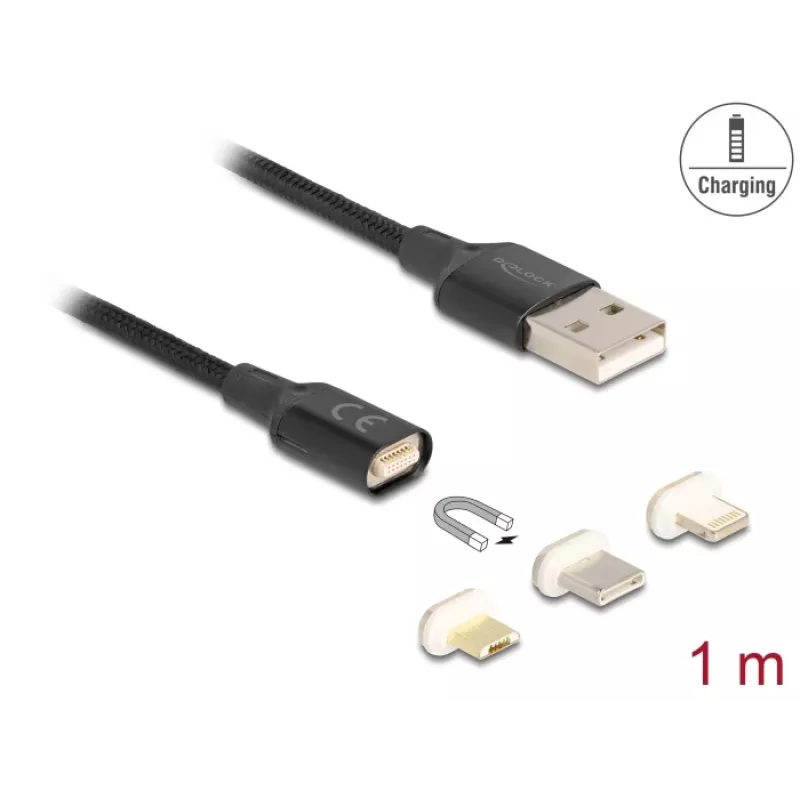 Cavo USB DeLOCK 88165 1 m USB A nero