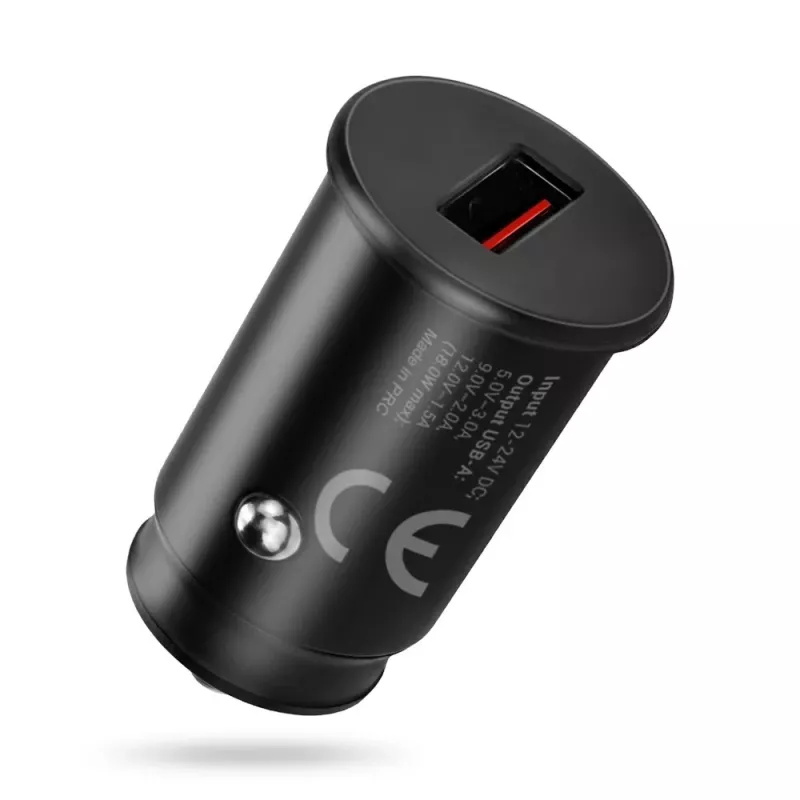 Caricabatterie da auto everActive CC-15QC QC3.0 18W 1x USB con cavo