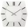 NeXtime orologio 8128wi Hexagon, 43x43 cm, da parete, bianco