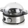 Cuociuova Domo DO 9142 EK per un massimo di 7 uova, corpo in acciaio inox (DO9142EK)