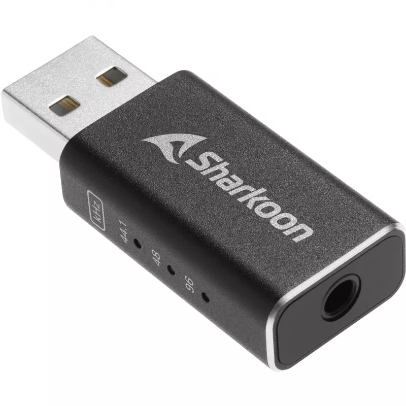 Sharkoon Gaming DAC Pro S V3 Scheda audio esterna, nero