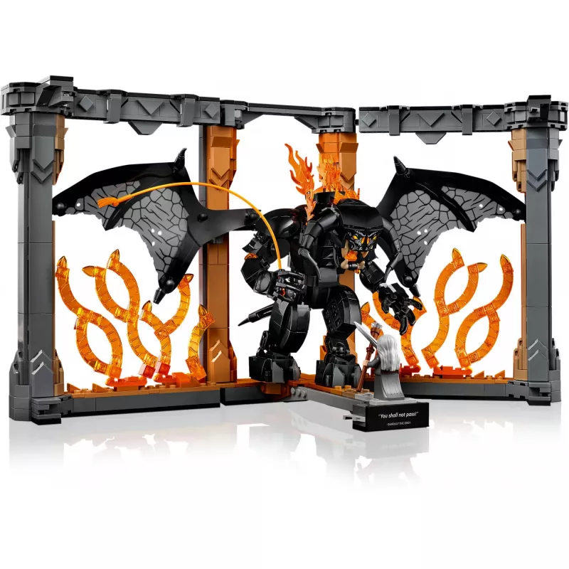 LEGO ICONS 10367 Il Signore degli Anelli: Balrog Book Nook