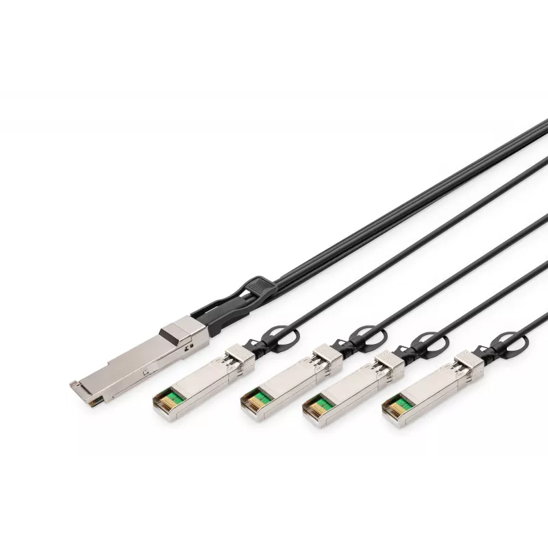 Cavo direct-attach Digitus DN-81325 40G QSFP+ su 4x SFP+ 5 m