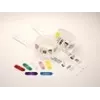Clip Zebra per l'uso con cinturini QuickClip gialle
