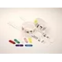 Clip Zebra per l'uso con cinturini QuickClip gialle