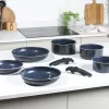 Set pentole Russell Hobbs RH03321EU7 — 8 pezzi, antiaderente, lavabile in lavastoviglie