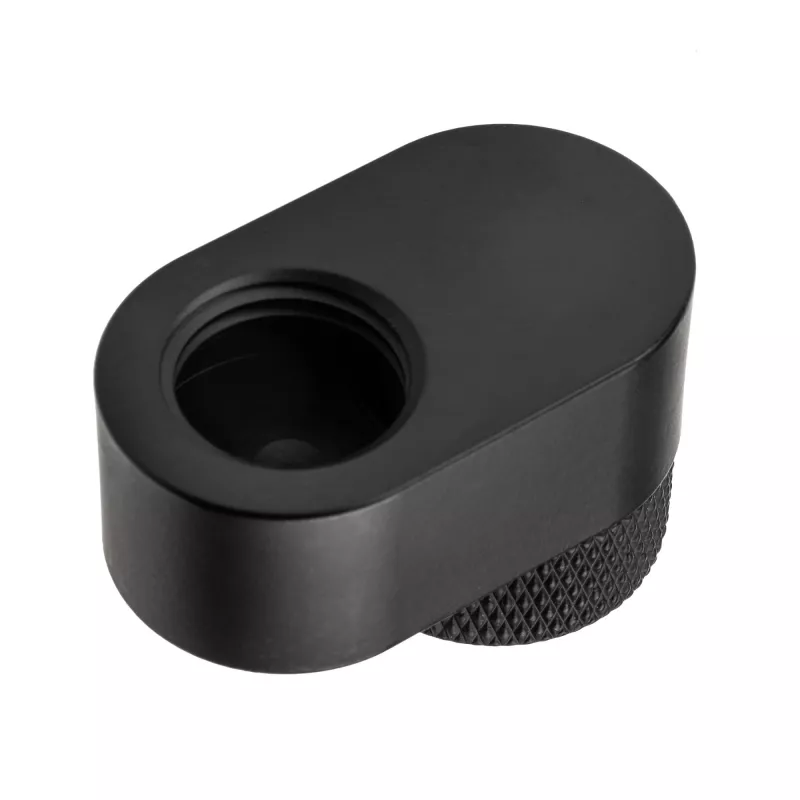 XSPC G1/4 Rotary 14mm Offset Fitting - nero opaco