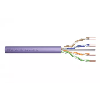 DIGITUS - Cavo in bobina - 100,0 m - UTP - CAT 6 - Viola (DK-1613-VH.1)