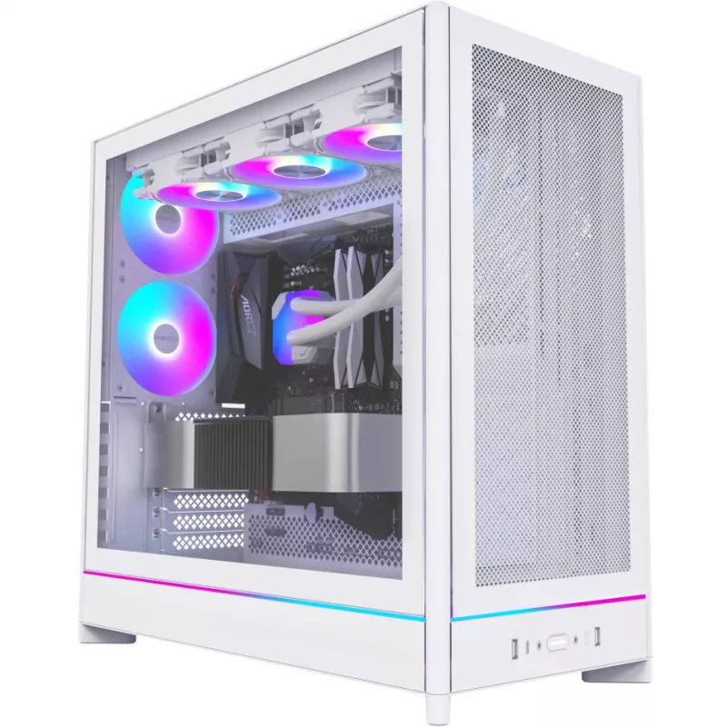 Case PC Montech HS01 PRO Midi Tower bianco