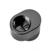 Raccordo offset rotante 7mm XSPC G1/4 in cromo nero di XSPC