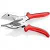Knipex 94 35 215 Cesoia per tagli d'angolo per profili in plastica e gomma, 215 mm