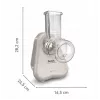 Affettatrice elettrica per verdure Tefal Fresh Express DN853BE0 — 150 W, 3 inserti intercambiabili, 1 velocità, crema