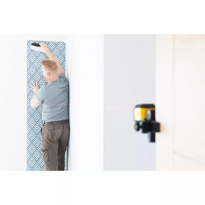 Livella laser a linee Stanley Cubix laser a linee incrociate rosse