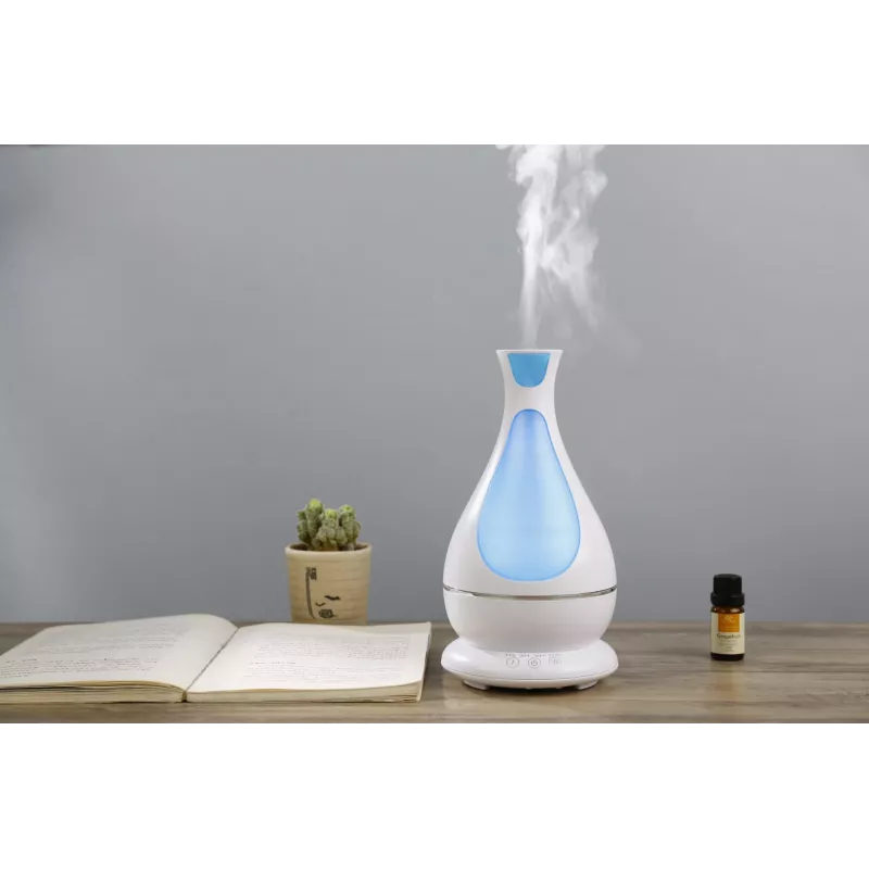 Minimu Diffusore di aromi con luce LED, 400 ml, bianco
