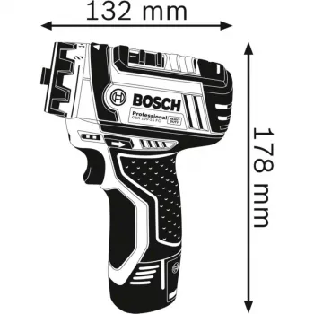 Bosch GSR 12V-15 FC Professional Keyless 600 g nero, blu