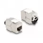 Modulo keystone DeLOCK RJ45 femmina su LSA Cat.6A STP con clip di bloccaggio