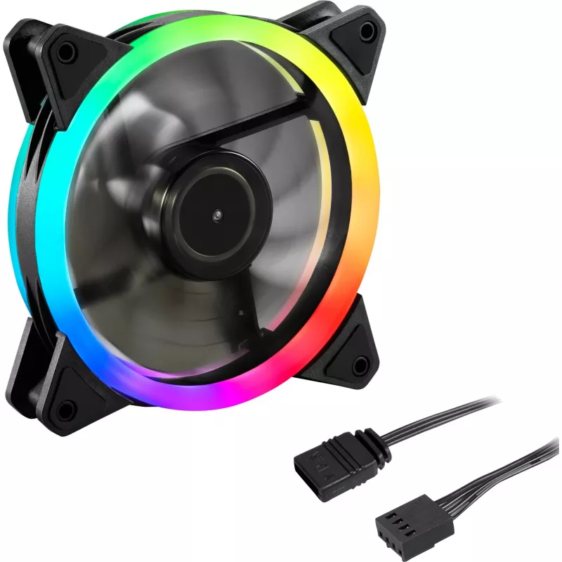 Ventola per case SHARKOON Shark Blades PWM ARGB 120mm - nero