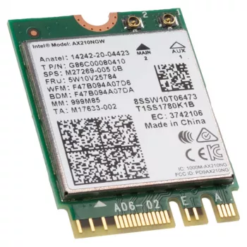 Scheda Wi-Fi interna Intel Wi-Fi 6E AX210