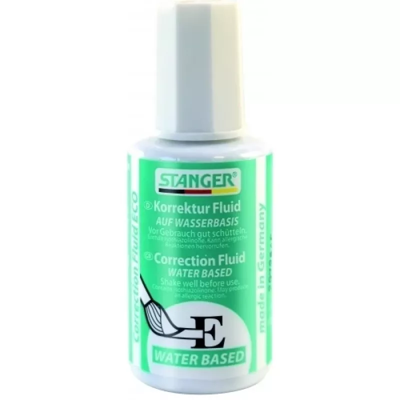 Correttore liquido Stanger Classic 18 ml, correzione liquida per carta