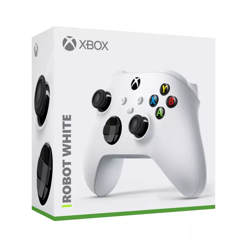 Microsoft Xbox Wireless Controller - game pad - wireless - Bluetooth - robot bianco - per PC, Microsoft Xbox Series X, Microsoft Xbox Series S, Micros