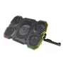 Esperanza Breva EGC107 base di raffreddamento gaming per notebook con supporto per telefono, 2600 giri/min, LED RGB, nera