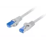 Cavo di rete LANBERG Cat6a S/FTP PCF6A-10CC-0100-S, 1 m, RJ-45, grigio, LSZH, 500 MHz