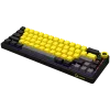 Tastiera da gaming meccanica LORGAR KBP70MW 65% nero giallo layout EN