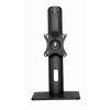 Supporto da tavolo per monitor Gembird MS-D1-01 regolabile in altezza nero