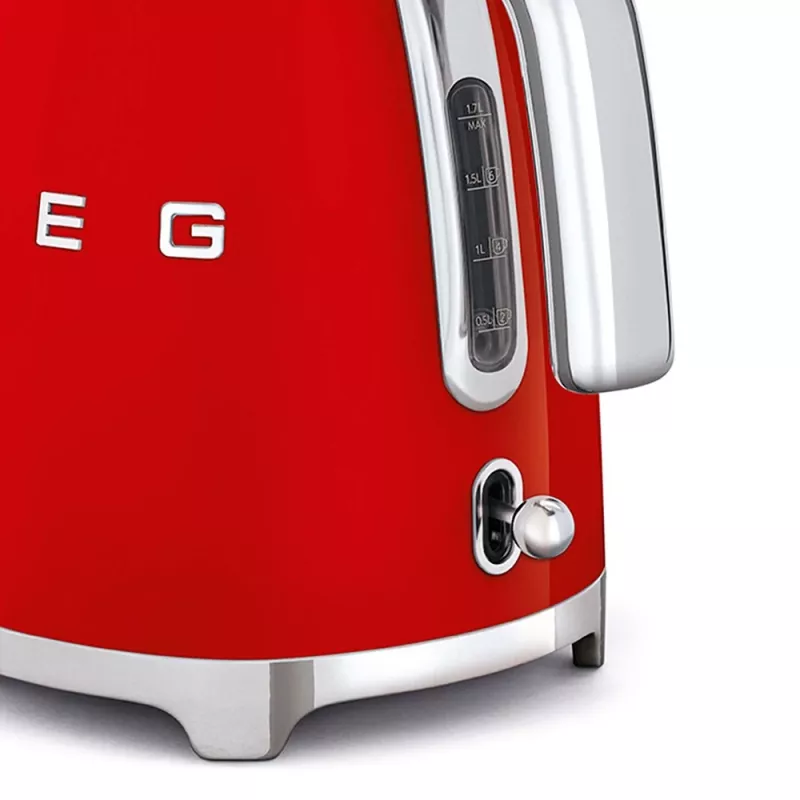 Bollitore elettrico Smeg 1,7 l 2400 W rosso