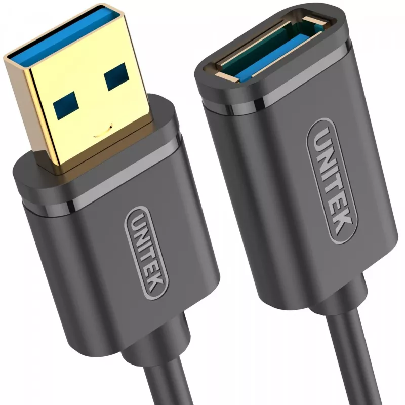 Cavo USB UNITEK Y-C457GBK USB 3.2 Gen 1 (3.1 Gen 1) 1 m USB A nero