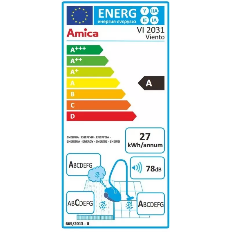 Aspirapolvere Amica Viento VI 2031