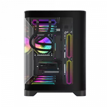 Case Gamemax | HYPE-M BK | nero | Micro | alimentatore non incluso