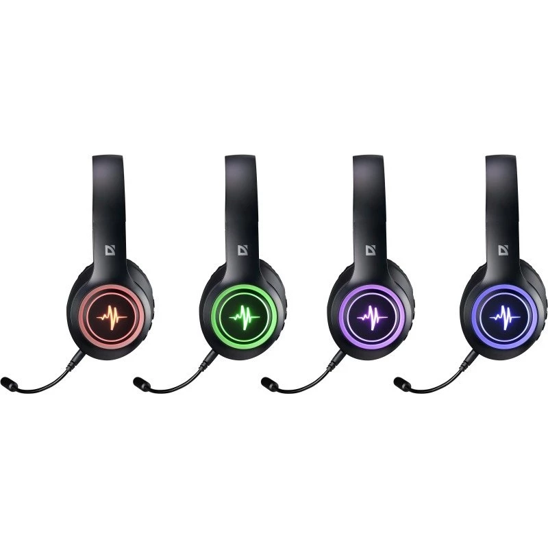 CUFFIE DEFENDER BLUETOOTH FREEMOTION B571 nero LED