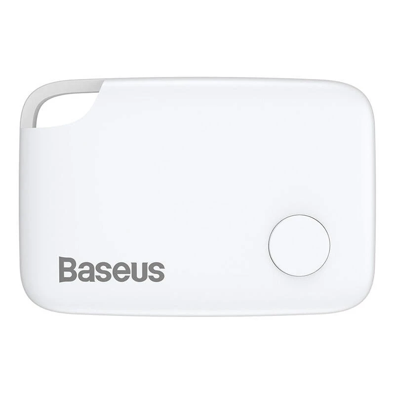 Baseus T2 ZLFDQT2-02 mini localizzatore di chiavi (tracker), 75 mAh, 80–100 dB, bianco