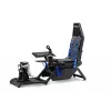 Cabina per simulatore di volo Next Level Racing Boeing Commercial Edition, dettagli blu