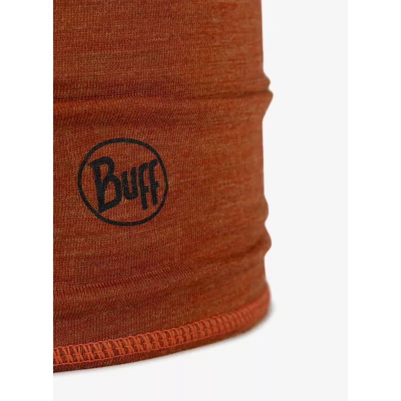 Buff scaldacollo multifunzionale leggero in lana merino - cannella